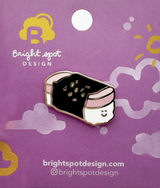 Enamel pins by Brightspot Design