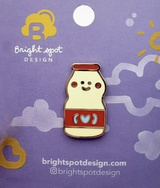 Enamel pins by Brightspot Design