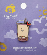 Enamel pins by Brightspot Design