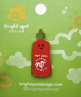 Enamel pins by Brightspot Design