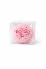 Vegan Strawberry Valentine’s Day Macarons